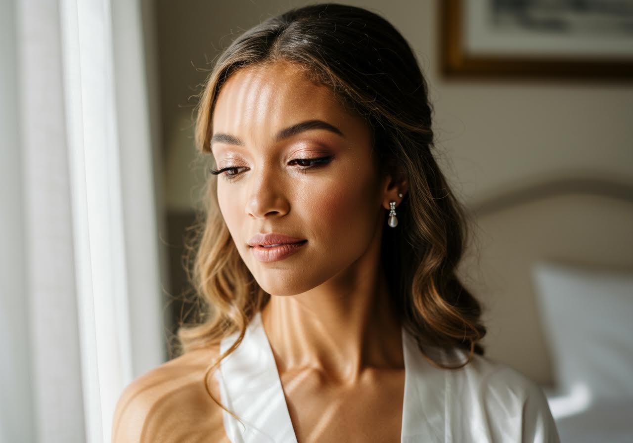 Featured image for 10 Dewy Bridal Makeup Looks for Radiant Skin