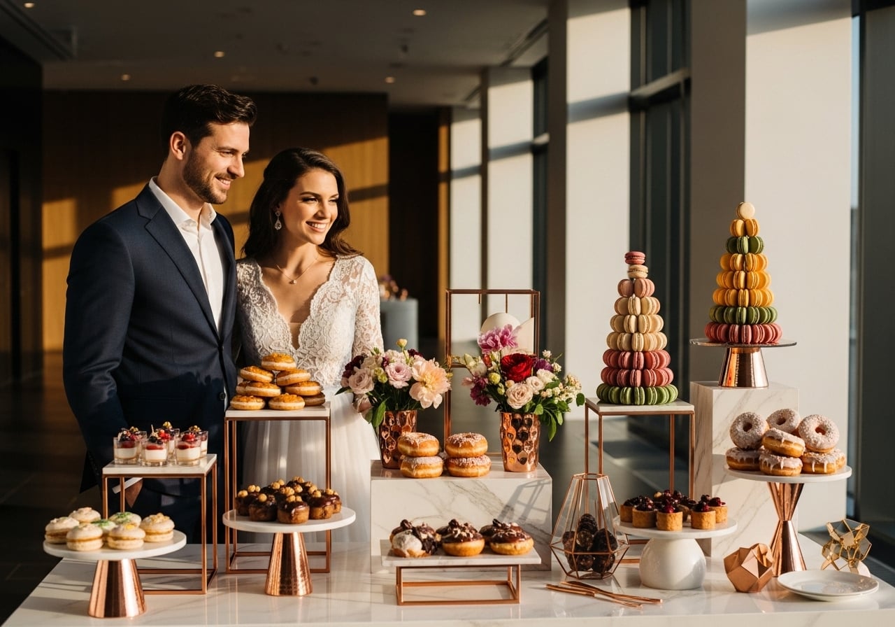 Featured image for 12 Show-Stopping Wedding Cake Alternatives for the Modern Couple