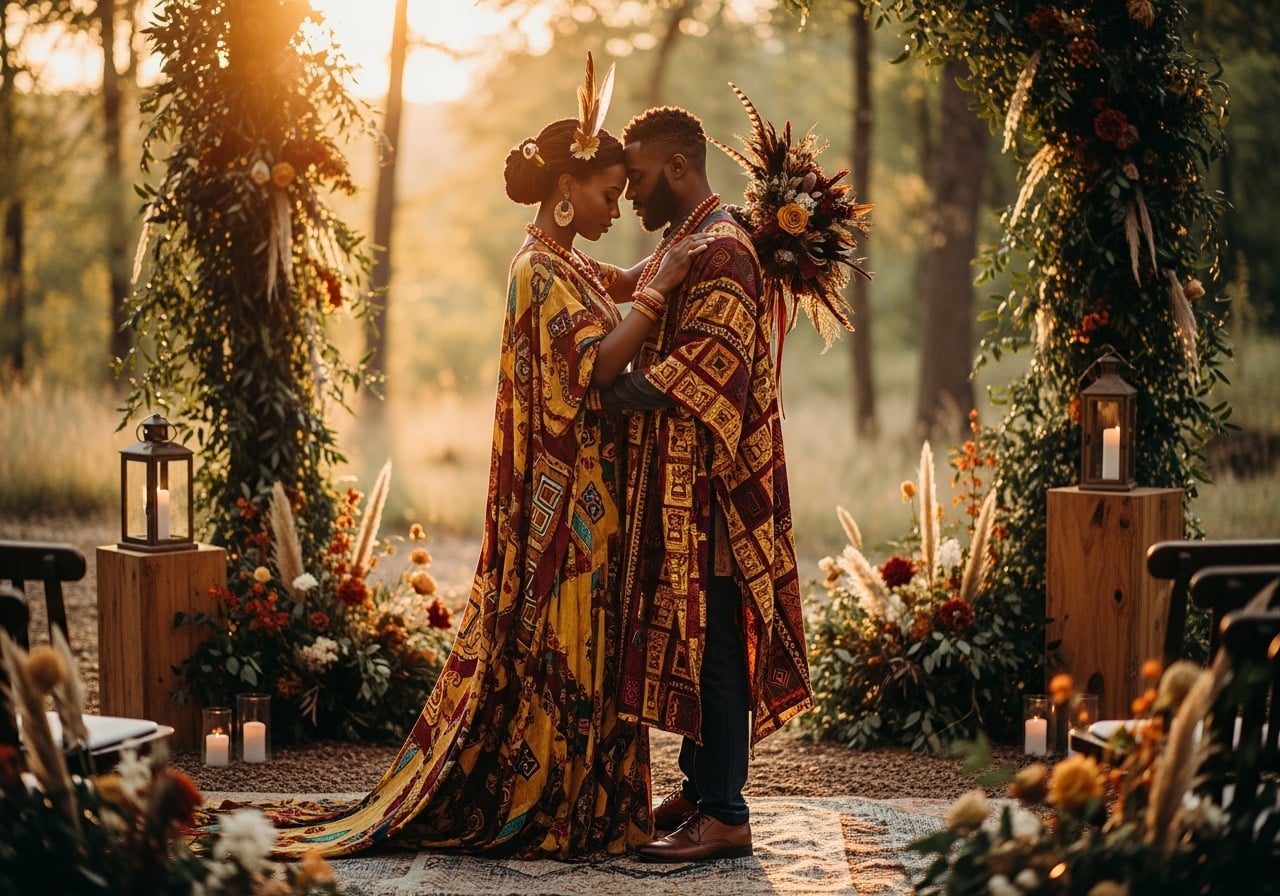 Featured image for 15 Stunning Photos That Define the Afrohemian Wedding Aesthetic