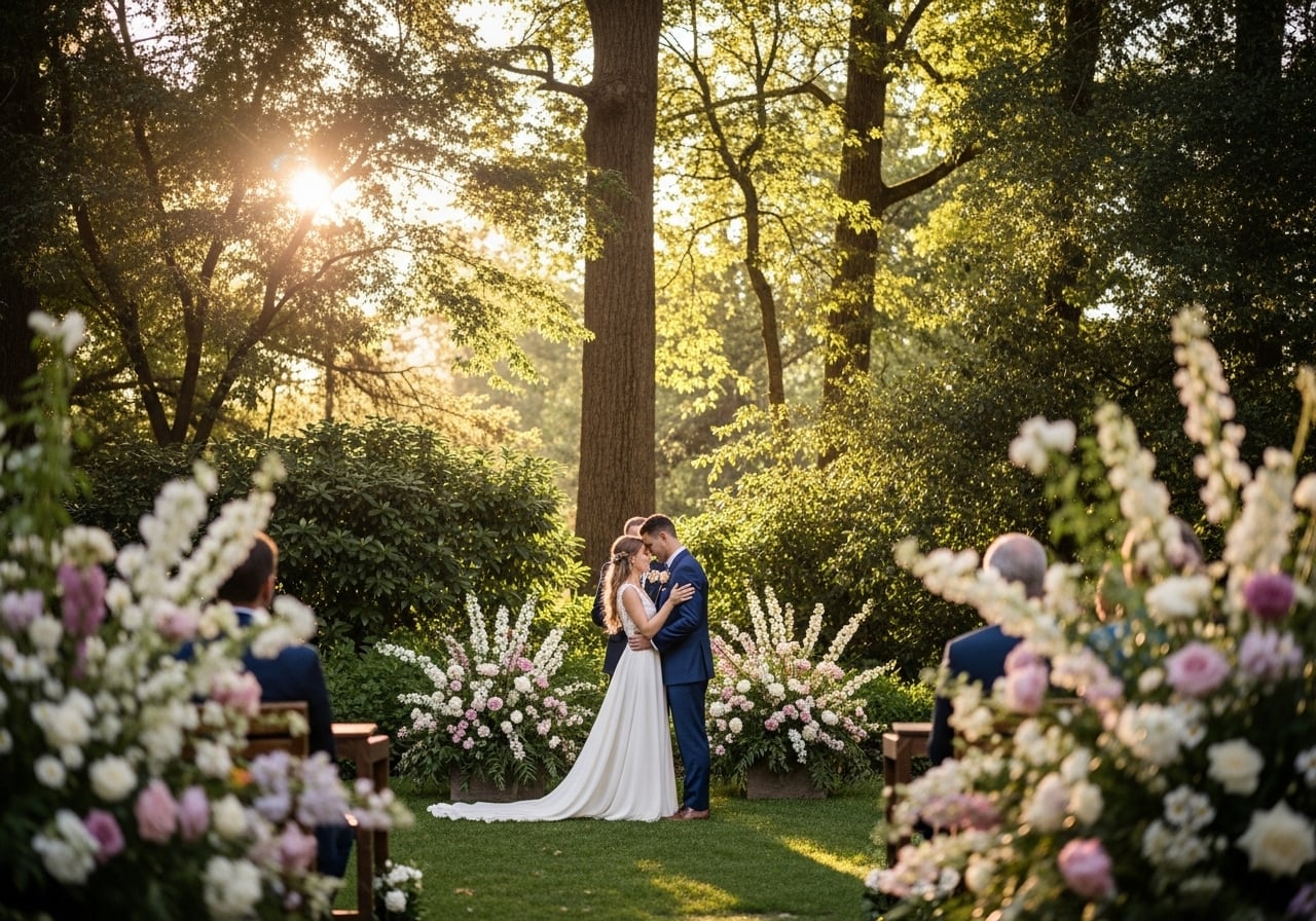 Featured image for Outdoor Garden Wedding Venues for Natural Romance