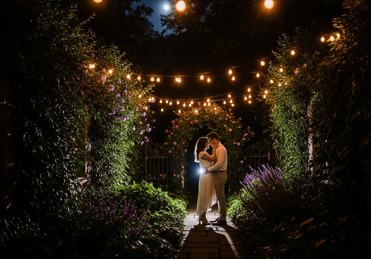 The Ultimate Guide to a Secret Garden Wedding at Night